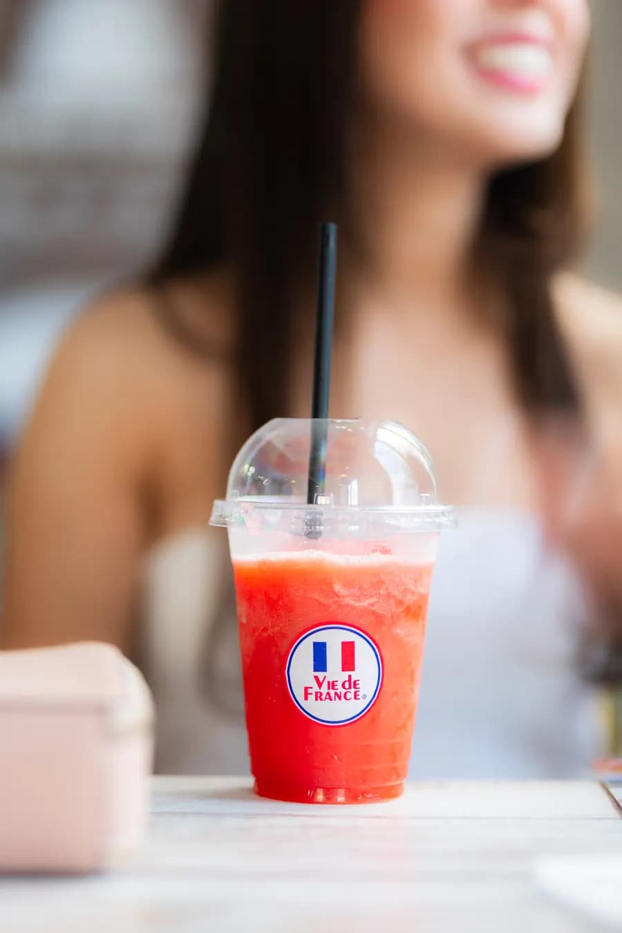 Frappé de frutos rojos