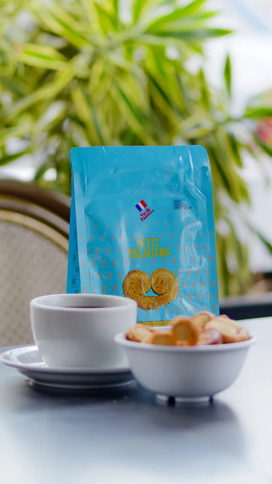 Empaque de Petit Palmiers