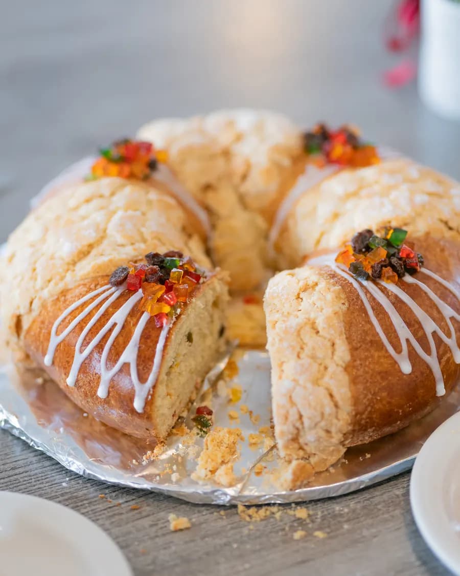 Bundt artesanal decorado