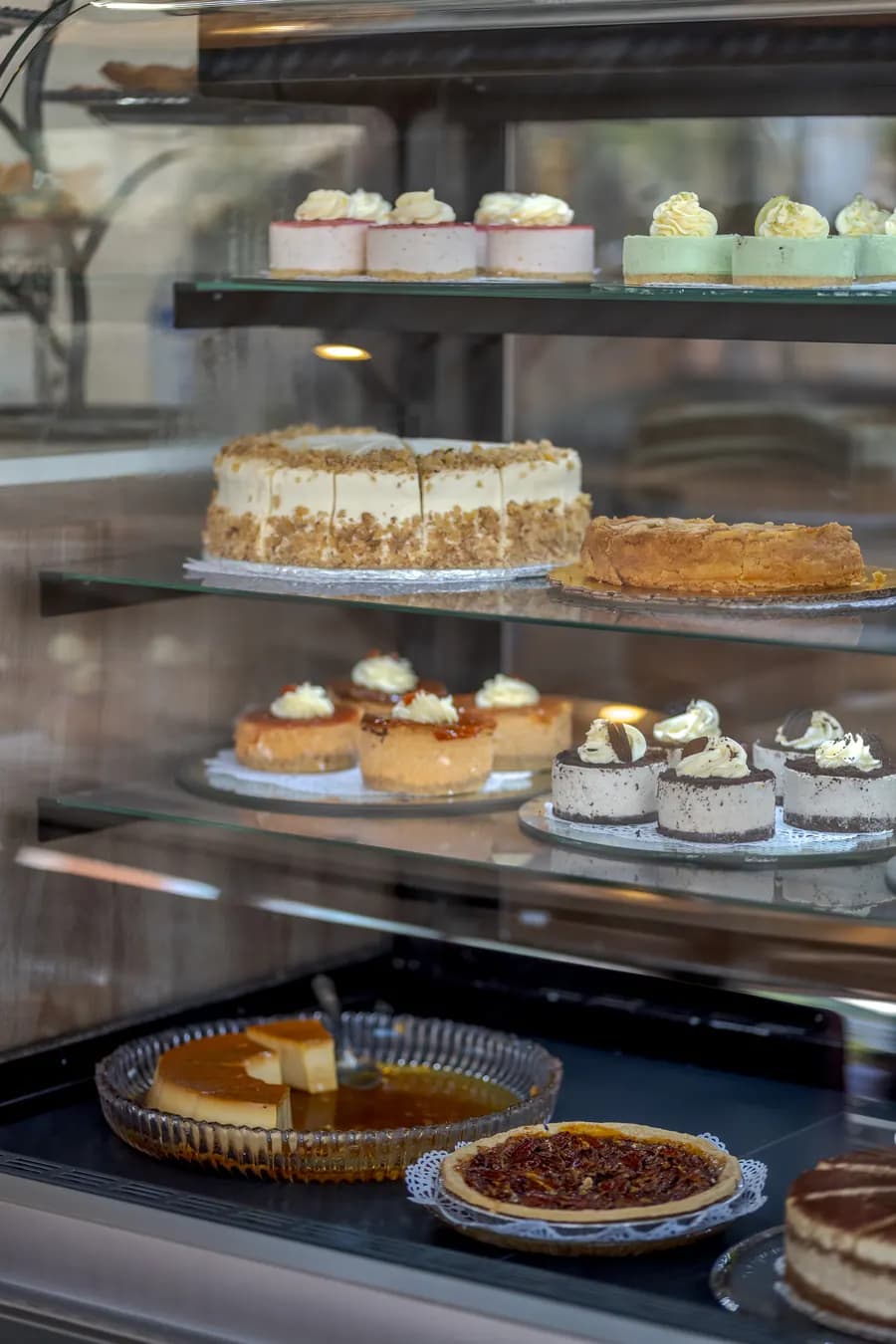 Vitrina de pasteles